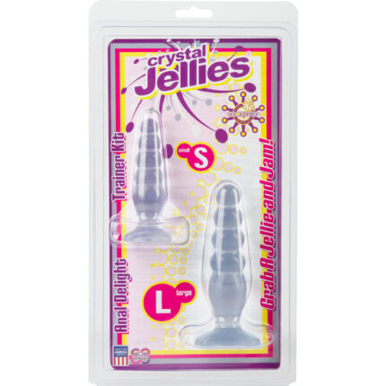 CRYSTAL JELLIES KIT ANAL TRANSPARENTE - 002