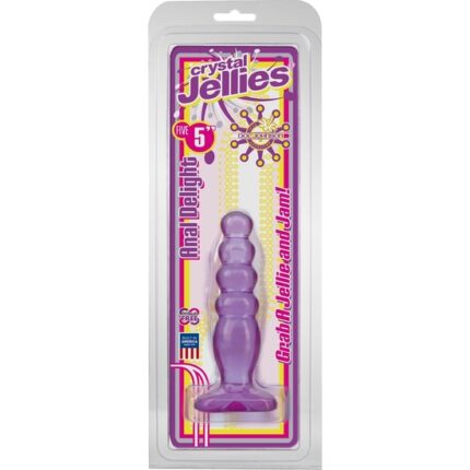 CRYSTAL JELLIES PLUG ANAL MORADO - 002