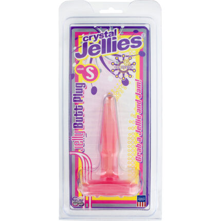 CRYSTAL JELLIES PLUG ANAL PEQUEÑO ROSA - 002