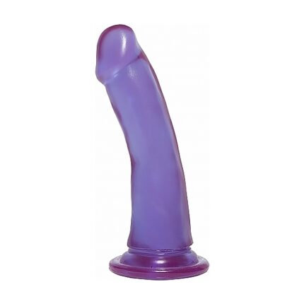 CRYSTAL JELLIES SLIM DONG 16CM - MORADO - 001