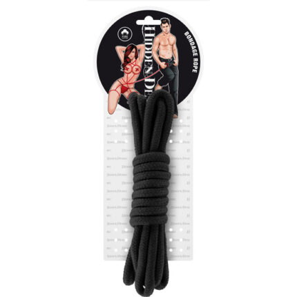 CUERDA BONDAGE 3 M NEGRO - 002