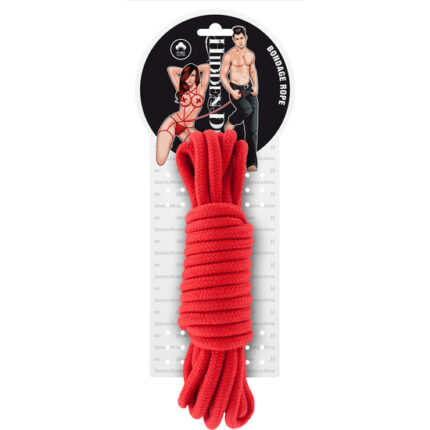 CUERDA BONDAGE 5 M ROJO - 002