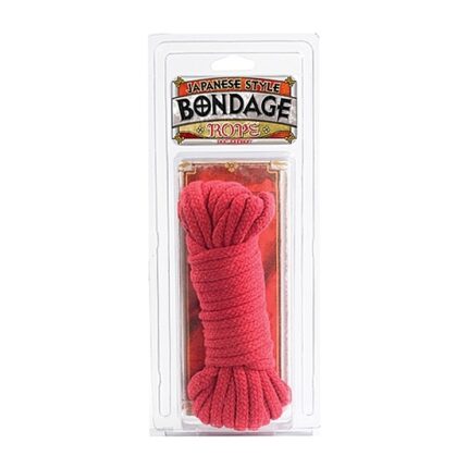 CUERDA BONDAGE ESTILO JAPONÉS ROJO - 002
