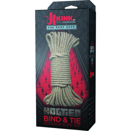 CUERDA BONDAGE NATURAL - 10 METROS - MARRÓN - 002