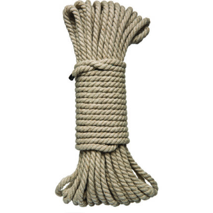 CUERDA BONDAGE NATURAL - 15 METROS - MARRÓN - 001