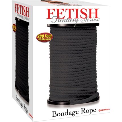 CUERDA DE BONDAGE 60 METROS - NEGRO - 002