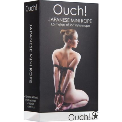 CUERDA MINI JAPONESA NEGRO - 002