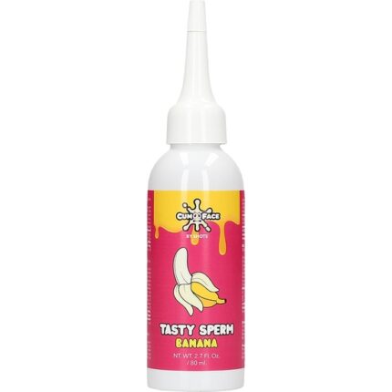 CUMFACE - TASTY SPERM - BANANA - 80ML - 001