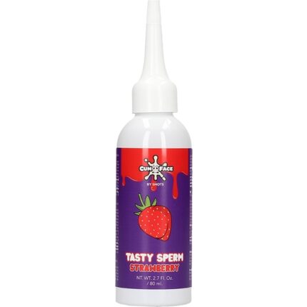 CUMFACE - TASTY SPERM - FRESA - 80ML - 001