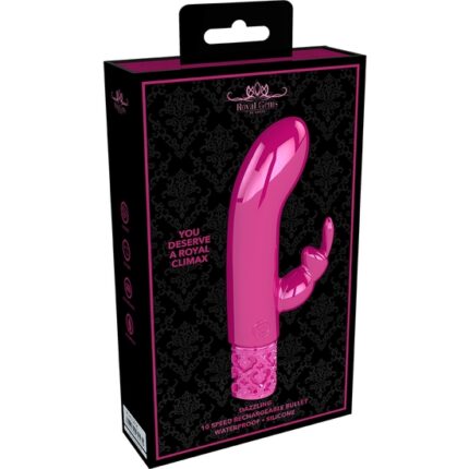 DAZZLING - BALA RECARGABLE DE SILICONA - ROSA - 002