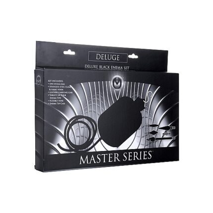 DELUGE - KIT ENEMA DELUXE NEGRO - 002