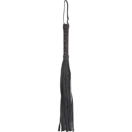 DENIM FLOGGER - AZOTADOR ESTILO DENIM RUGHEND - NEGRO - 001