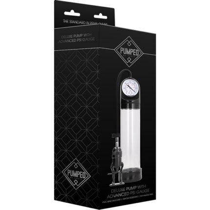 DESARROLLADOR DELUXE PUMP CON SISTEMA AVANZADO PSI GAUGE - TRANSPARENT - 002