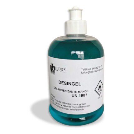 DESINGEL GEL HIGIENIZANTE HIDROALCOHOLICO 500ML - 001