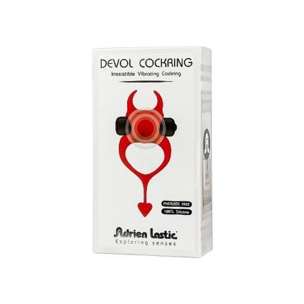 DEVOL ANILLO DIABLILLO CON BALA VIBRADORA - ROJO - 002