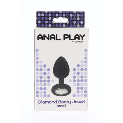 DIAMOND BOOTY JEWEL - PLUG DE SILICONA - PEQUEÑO - 002