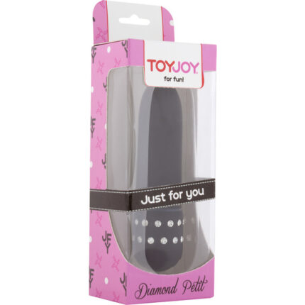 DIAMOND PETIT VIBRADOR PEQUEÑO NEGRO - 002