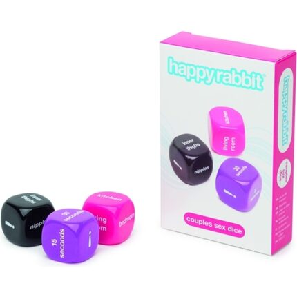 DICE GAME- DADOS SEXUALES HAPPY RABBIT COUPLES - MULTICOLOR - 002