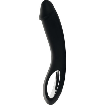 DILDO CHARGING CHESTER E-STIM - NEGRO - 001