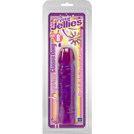 DILDO CLASSIC REALÍSTICO 20CM - MORADO - 002