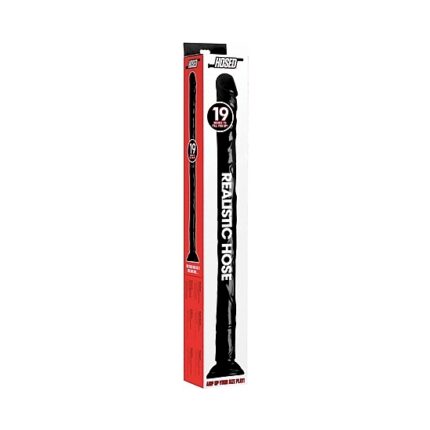 DILDO FLEXIBLE REALÍSTICO 50CM - NEGRO - 002