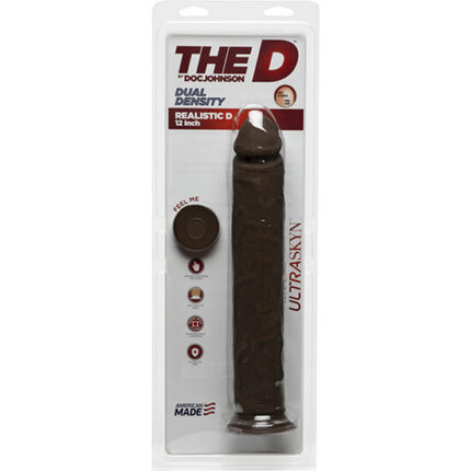 DILDO ULTRASKYN 30.5 CM - MARRÓN - 002