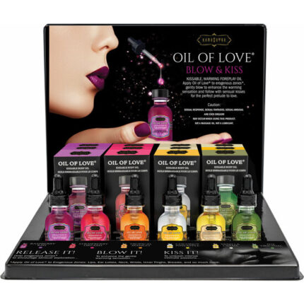 DISPLAY ACEITE DEL AMOR 12 PCS - 001