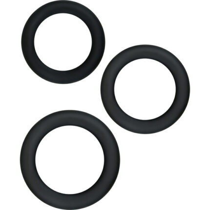 DIVERSITY RINGS ANILLOS NEGRO - 001