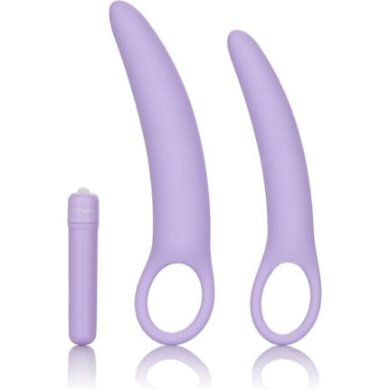 DLB ISABELLE SET DE DILDOS DE SILICONA - MORADO - 001