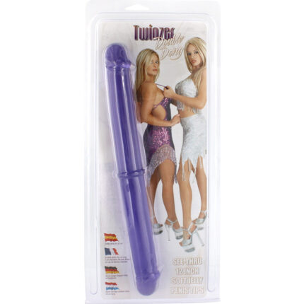 DOBLE PENE DE 30 CM MORADO - 002
