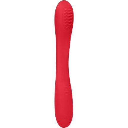 DOBLE PENETRACION VIBRADOR FLEX ROJO - 001