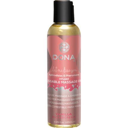 DONA ACEITE DE MASAJE VAINILLA 120 ML - 001