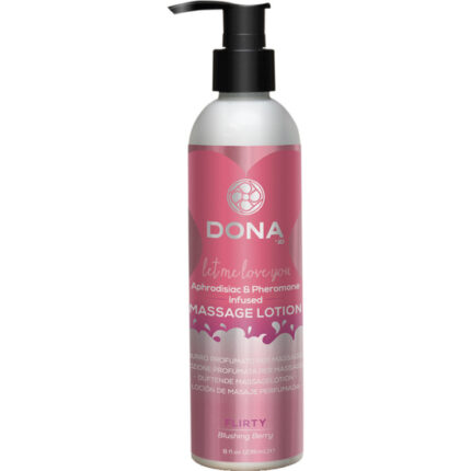 DONA LOCION DE MASAJE PERFUMADA FLIRTY 235 ML - 001