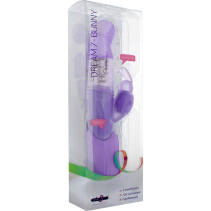 DREAM 7 - CONEJITO VIBRADOR MORADO - 002
