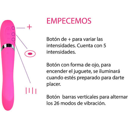 DUCK VIBRADOR CON ESTIMULACIÓN VAGINAL Y CLITORIAL - 002