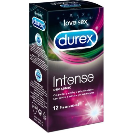 DUREX INTENSE ORGASMIC 12 UDS - 002