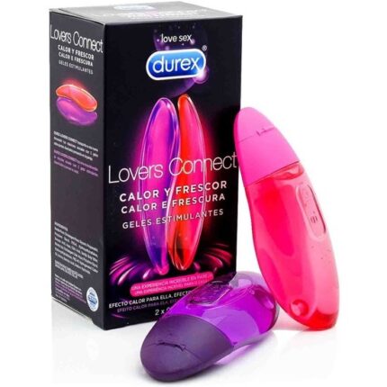 DUREX LOVERS CONNECT CALOR Y FRESCOR GELES ESTIMULANTES - 002