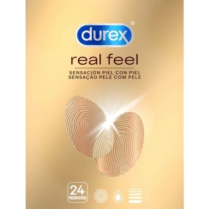 DUREX REAL FEEL 24 UDS - 001