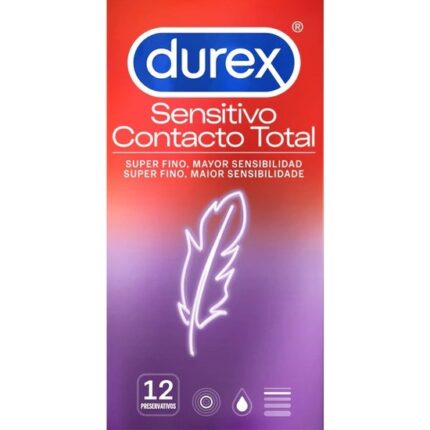DUREX SENSITIVO CONTACTO TOTAL 12 UDS - 001