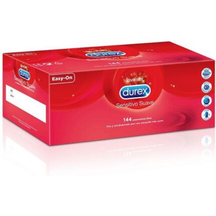 DUREX SENSITIVO SUAVE 144 UDS - 001