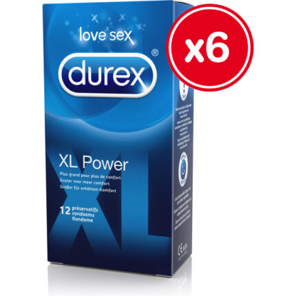 DUREX XL POWER 12 UDS (6 CAJAS) - 001