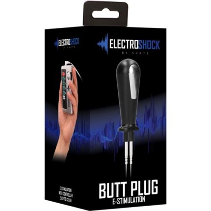 E-STIM PLUG EXTREMO NEGRO - 002