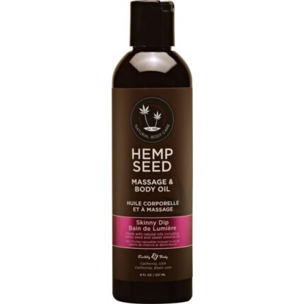 EARTHLY BODY SKINNY DIP - ACEITE DE MASAJE - 237ML - 001