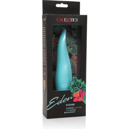 EDEN FLICKER VIBRADOR SILICONA TURQUESA - 002