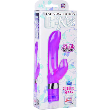 EDICION PLATINIUM G-KISS VIBRADOR RAMPANTE ROSA - 002