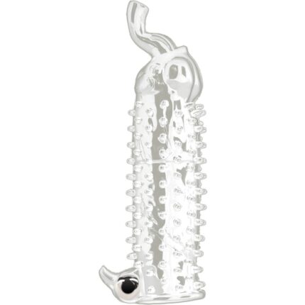 ELEFANTE VIBRADOR EXTENSION PARA EL PENE TRANSPARENTE - 001