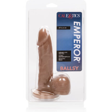 EMPEROR BALLSY PENE REALÍSTICO - CARAMELO - 002