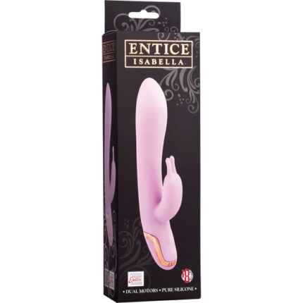 ENTICE ISABELLA VIBRADOR CON RAMPANTE ROSA - 002