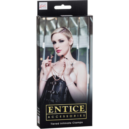 ENTICE TIERED INTIMATE PINZAS CON CADENA - 002