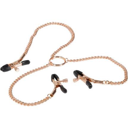 ENTICE TRIPLE INTIMATE PINZAS CON CADENA - 001